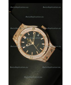 Hublot Classic Fusion 39MM Rose Gold Diamonds Case