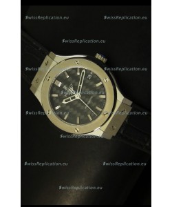 Hublot Classic Fusion 39MM Steel Case Watch Carbon Dial