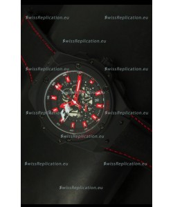 Hublot Big Bang King F1 MONZA Edition PVD Swiss Quartz Watch 45MM