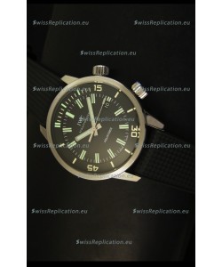 IWC Aquatimer Automatic Vintage 1967 Swiss Watch in Black Dial