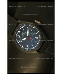 IWC Big Pilot Top Gun Ceramic Case Watch - 1:1 Mirror Replica