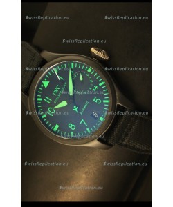 IWC Big Pilot Top Gun Ceramic Case Watch - 1:1 Mirror Replica