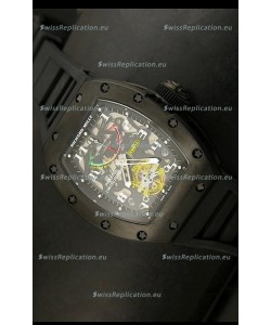 Richard Mille RM002 Power Reserve Tourbillon Swiss Replica Watch in PVD 