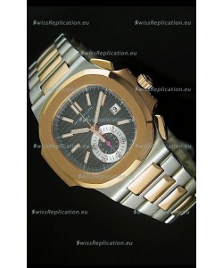 Patek Philippe Nautilus 5980 Chronograph Swiss Two Tone Watch - 1:1 Mirror Replica