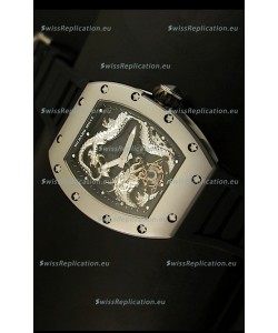 Richard Mille RM057 Tourbillon Jackie Chan Swiss Replica Watch in Titanium Case