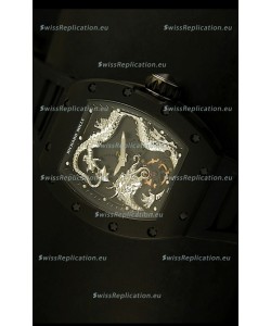 Richard Mille RM057 Tourbillon Jackie Chan Swiss Replica Watch in PVD Case