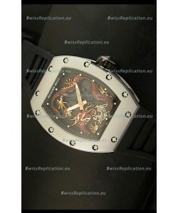 Richard Mille RM057 Tourbillon Jackie Chan Swiss Replica Watch in Titanium Case