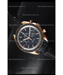 Omega Speedmaster Moon Watch Co-Axial Japanese Replica Watch Rose Gold Case