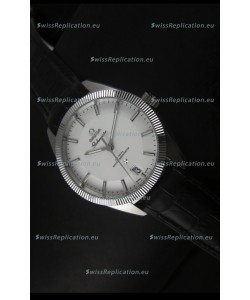 Omega Globemaster Co-Axial Swiss White Dial Stainless Steel - 1:1 Mirror Replica Watch