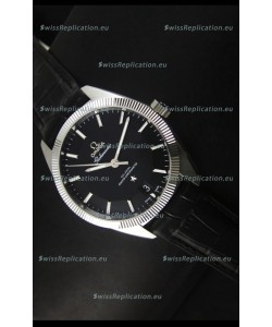 Omega Globemaster Co-Axial Swiss Black Dial Stainless Steel - 1:1 Mirror Replica Watch