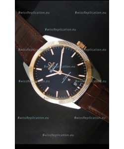 Omega Globemaster Co-Axial Two Tone Case Swiss Watch - 1:1 Mirror Replica Watch