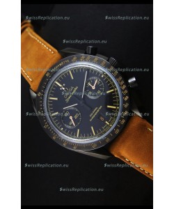 Omega Speedmaster Dark Side of the Moon - Vintage Black Swiss Watch 1:1 Mirror Edition