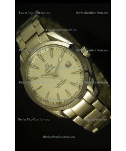 Omega Seamaster Aqua Terra Co-Axial Swiss Watch White Dial