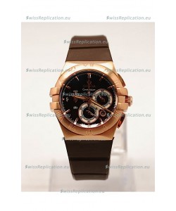 Omega Constellation Ladies Chronograph Replica Watch - 35MM