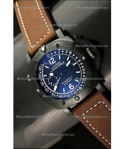 Panerai Luminor Submersible GMT Swiss PVD Watch 