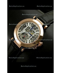 Cartier Ronde De Ladies Replica Watch in Decorated Skeleton Dial