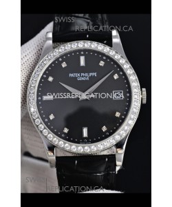 Patek Philippe Calatrava 5298 Round Diamonds Super Clone Watch 