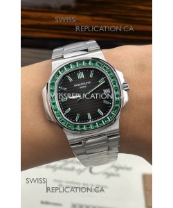 Patek Philippe Nautilus 5723 Black Dial Red Rubies Super Clone Watch 