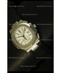 Patek Philippe Nautilus 5980 Black Strap - 1:1 Ultimate Mirror Replica