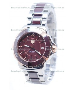 Tag Heuer Formula 1 Quartz Brown Ceramic Bezel Watch