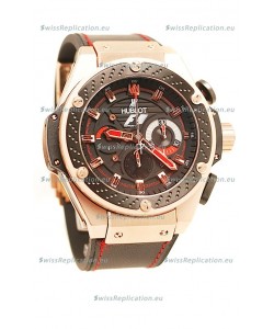 Hublot F1 King Power Zirconium Chronograph Limited Edition watch in Pink Gold