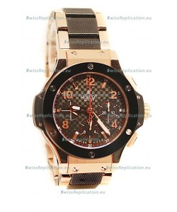 Hublot Big Bang Cappuccino Gold Swiss Replica Watch