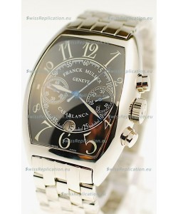 Franck Muller Casablanca Chronograph Swiss Watch in Black Dial