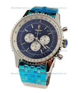 Breitling Navitimer Chronometre Japanese Watch in Steel Strap