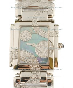 Patek Philippe Twenty Four Swiss Replica Steel Watch in Pearl Dial