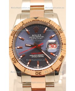 Rolex Datejust Turn O Graph Swiss Rose Gold Watch
