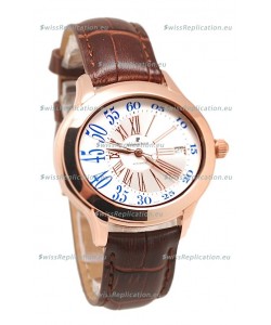Audemars Piguet Millenary Hour and Minute Swiss Replica Rose Gold Watch
