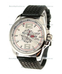 Chopard 1000 Miglia GT XL GMT Japanese Replica Watch in White Dial