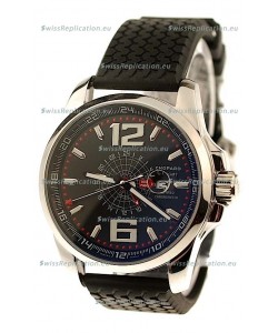Chopard 1000 Miglia GT XL GMT Japanese Replica Watch in Black Dial