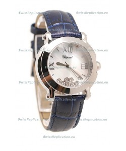 Chopard Happy Sport Ladies Swiss Replica Watch in White Dial