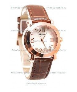 Chopard Happy Sport Swiss Ladies Watch in White Dial