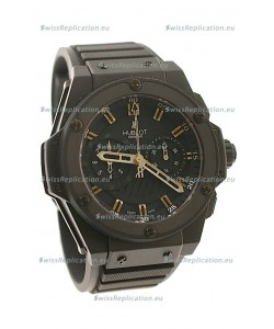 Hublot Big Bang King Power All Black Swiss Watch Ceramic Case