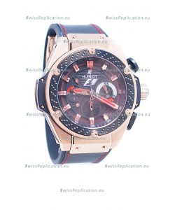 Hublot Big Bang F1 King Power Swiss Replica Rose Gold Watch
