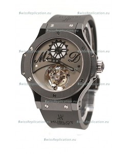 Hublot Big Bang Tourbillon MD Solo Bang Swiss Replica PVD Watch