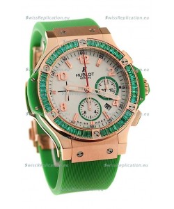Hublot Gold Big Bang Tutti Frutti Apple Swiss Replica Watch