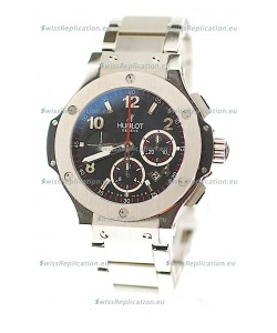 Hublot Big Bang Swiss Watch in Stainless Steel Strap