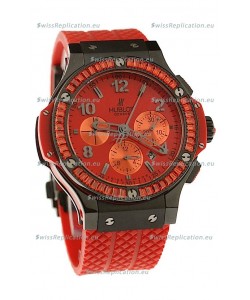 Hublot Big Bang Black Spinelle Red Tutti Fruitti Swiss Watch