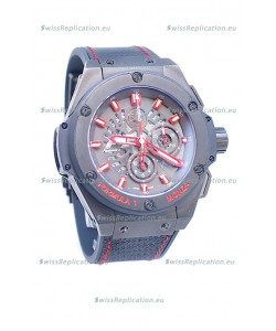 Hublot Big Bang F1 Monza King Power Swiss Replica Ceramic Watch