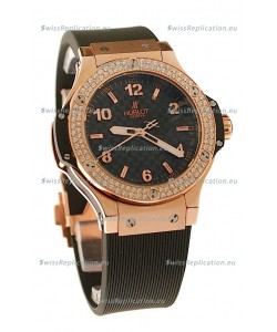 Hublot Big Bang Cappucino Carbon Face Swiss Replica Watch