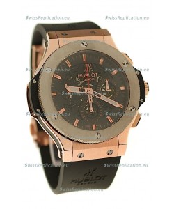 Hublot Rose Gold Aero Bang Swiss Replica Watch