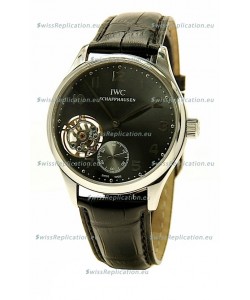 IWC Portuguese Tourbillon Swiss Replica Watch in Grey Dial
