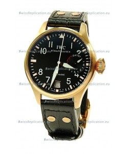IWC Big Pilot Swiss Replica Gold Watch 