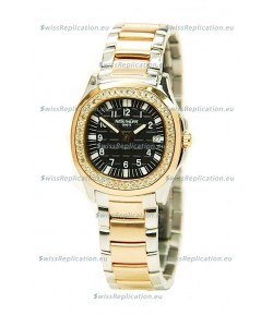 Patek Philippe Aquanaut Two Tone Ladies Gold Watch