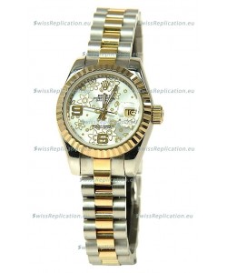 Rolex Floral Motif Datejust Ladies Replica Watch