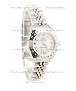 Rolex Datejust Silver Ladies Replica Watch