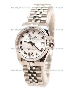 Rolex Oyster Perpetual Datejust Diamonds VI Japanese Replica Watch -36MM